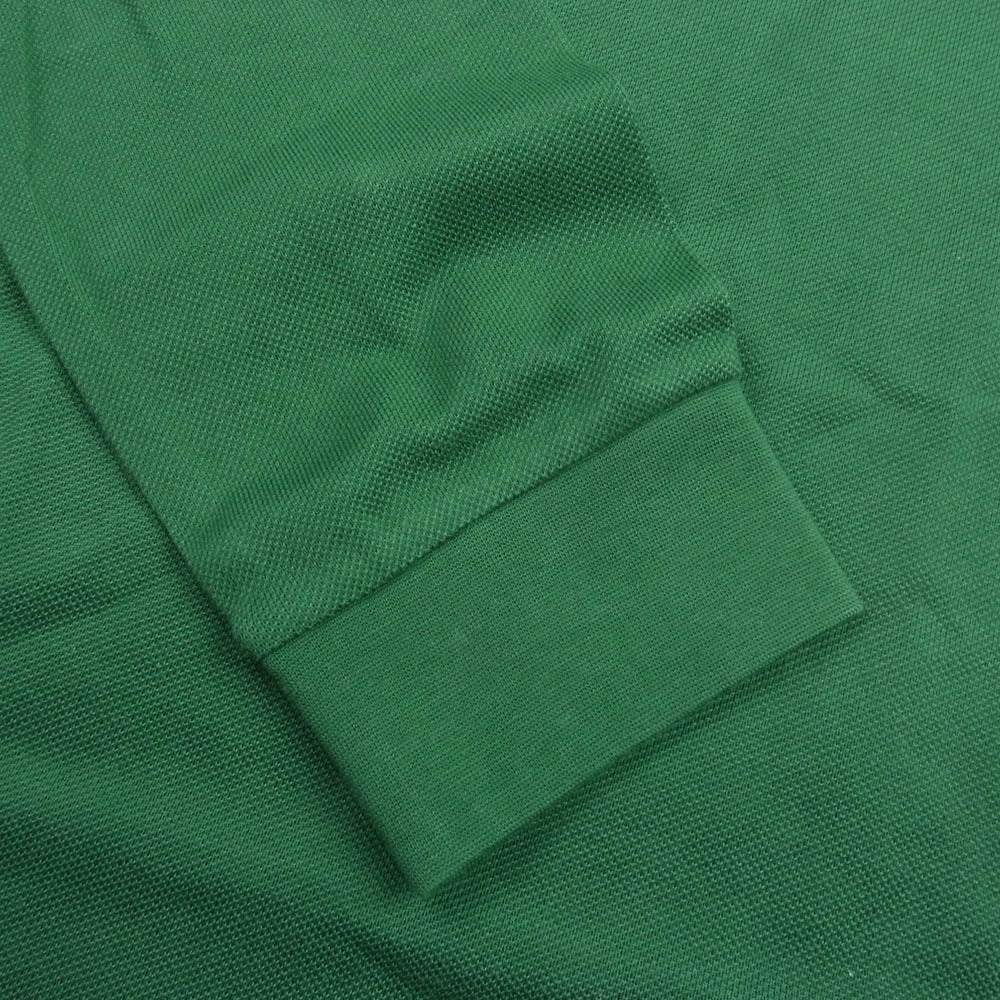 LACOSTE ラコステ L1312LJ-99 ロゴワッペン 長袖 ポロシャツ グリーン系 3【新古品】【未使用】【中古】