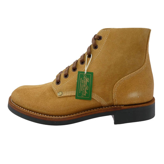 Buzz Rickson's バズリクソンズ BR02800 SHOE SERVICE REVERSE UPPER COMPOSITION SOLE Type M-43 サービス シューズ 7ホール ブーツ ライトブラウン系 9E【新古品】【未使用】【中古】