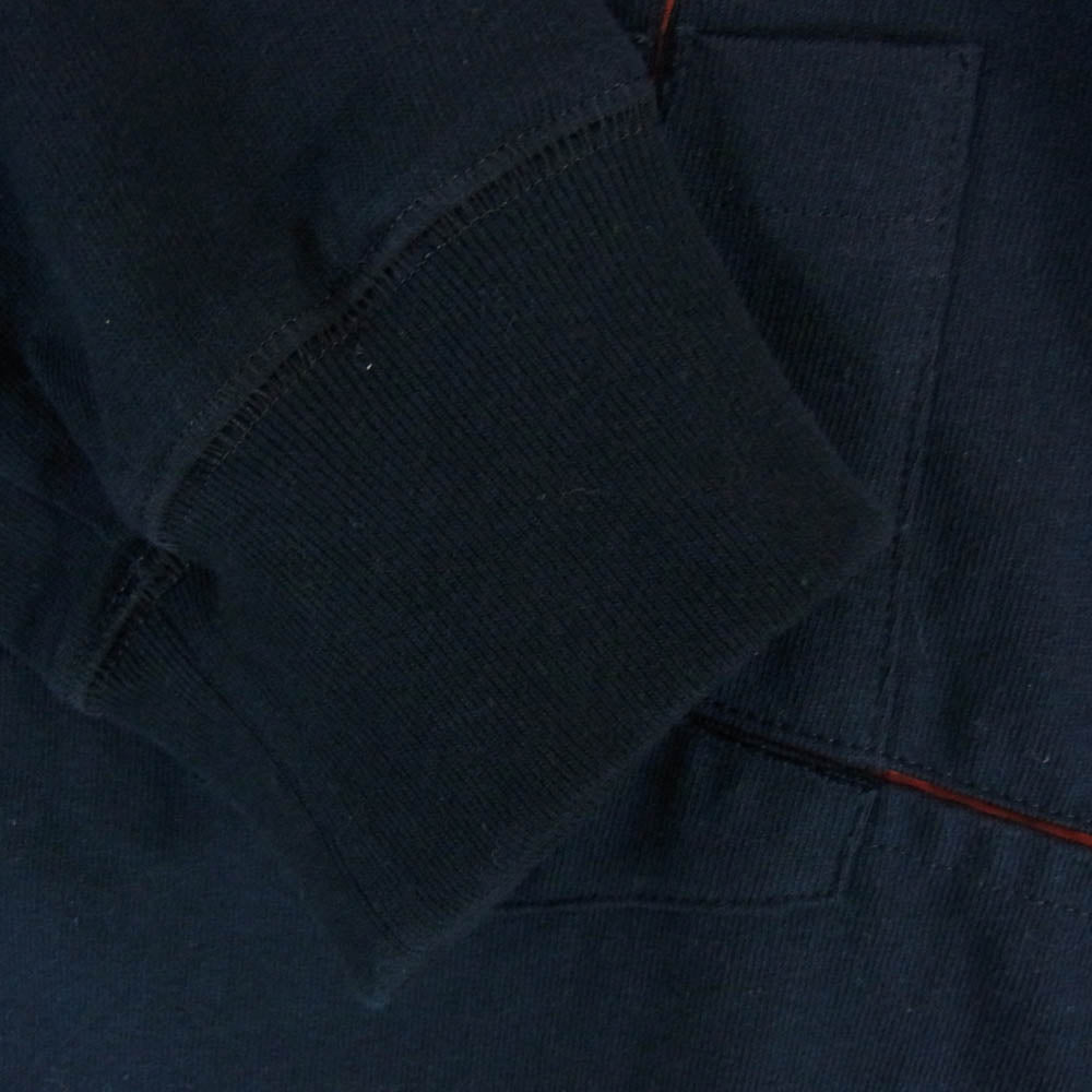 Sacai サカイ 21-02586M REBUILD ZIP POCKET COTTON L/S T-SHIRT リビルド ジップ ポケット コットン ロングスリーブ カットソー ブラック系 3【中古】