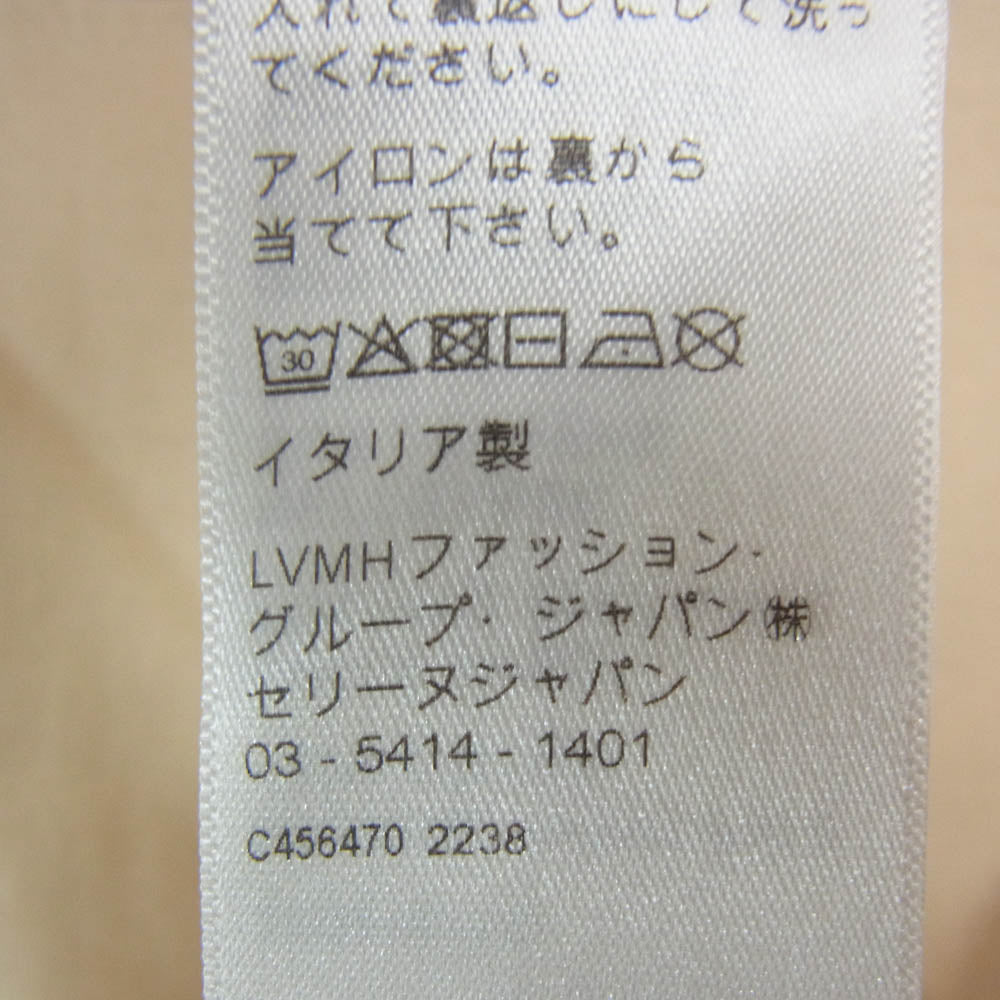 CELINE セリーヌ 2X681671Q LOOSE ルーズ ロゴ 半袖 Tシャツ カットソー ベージュ系 L【中古】