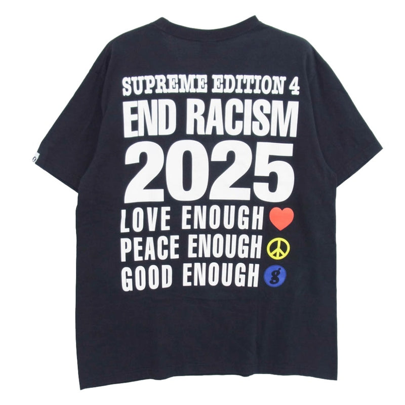 Supreme シュプリーム 25SS GOODENOUGH End Racism Tee グッドイナフ