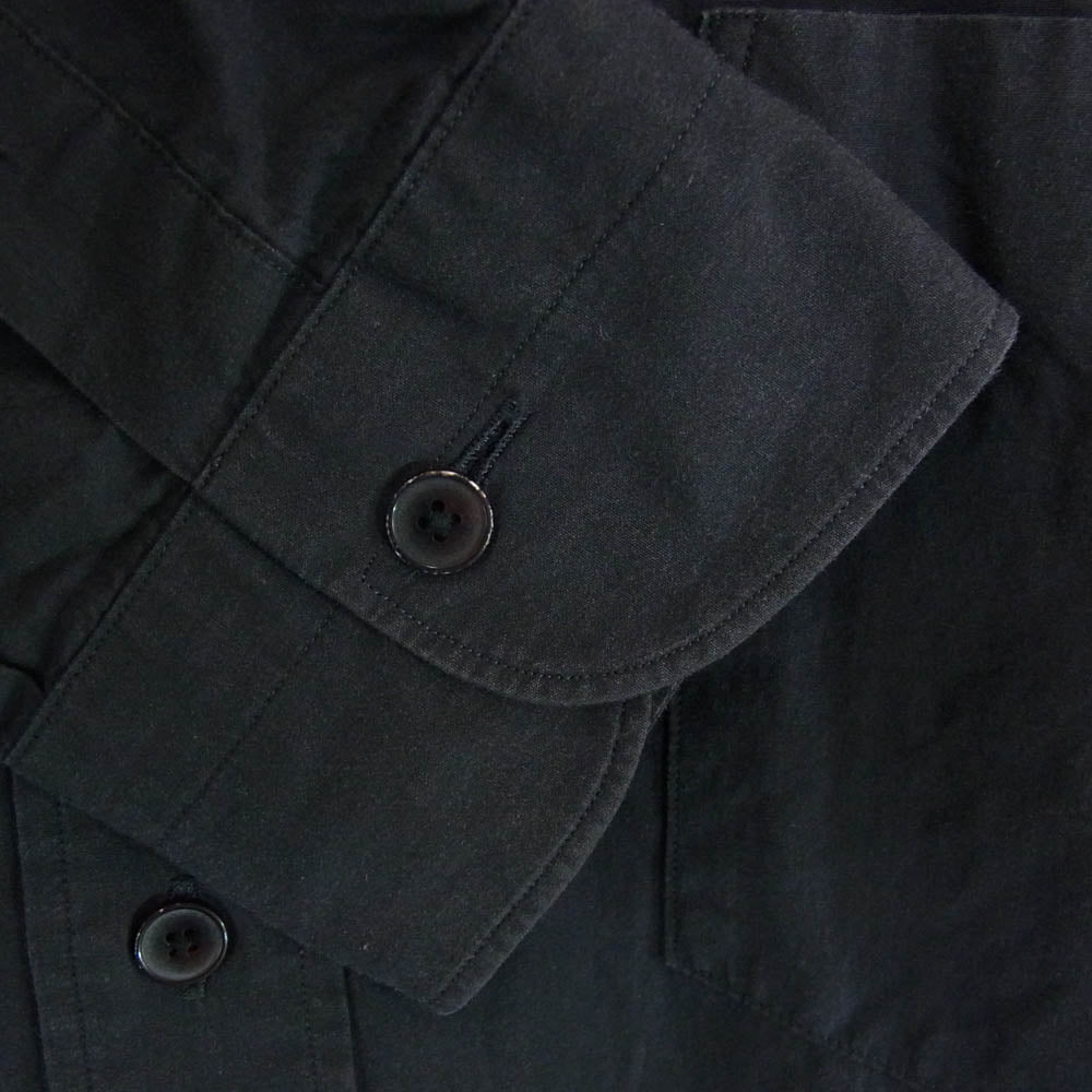 COMOLI コモリ 22SS V01-02002 バンドカラー 長袖 シャツ チャコール系 3【中古】