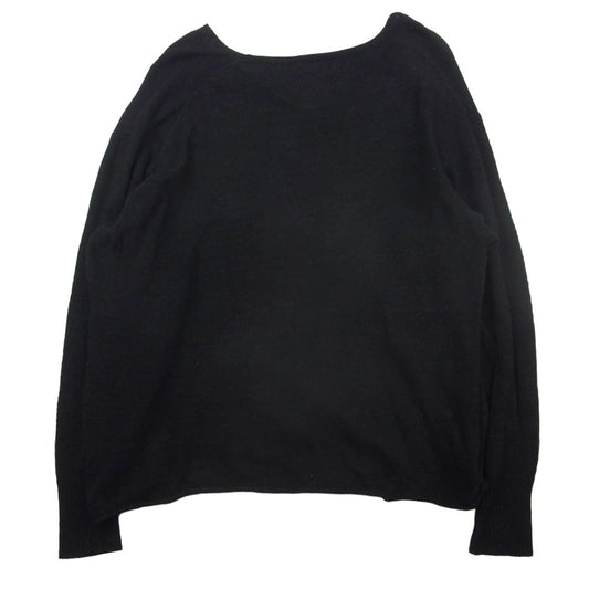 COMOLI コモリ 24SS Z01-06019 ブラック Vネックニット ブラック系【中古】