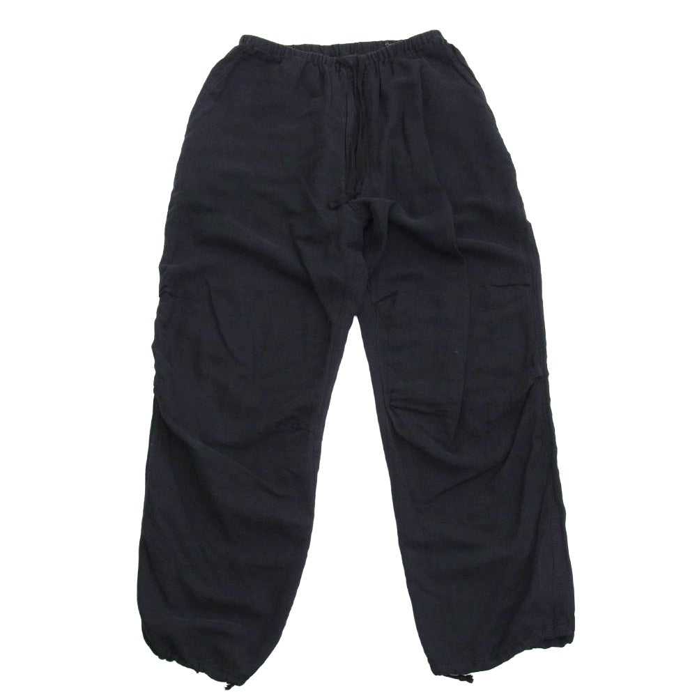 COMOLI コモリ 25SS B01-03018 フェードブラック ニータックパンツ 