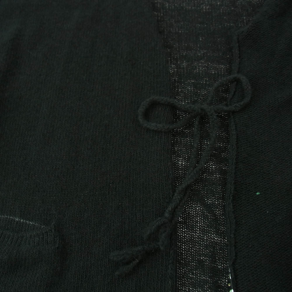 COMOLI コモリ 24AW A03-06001 カシミヤ製品染 カーディガン ブラック系 3【中古】