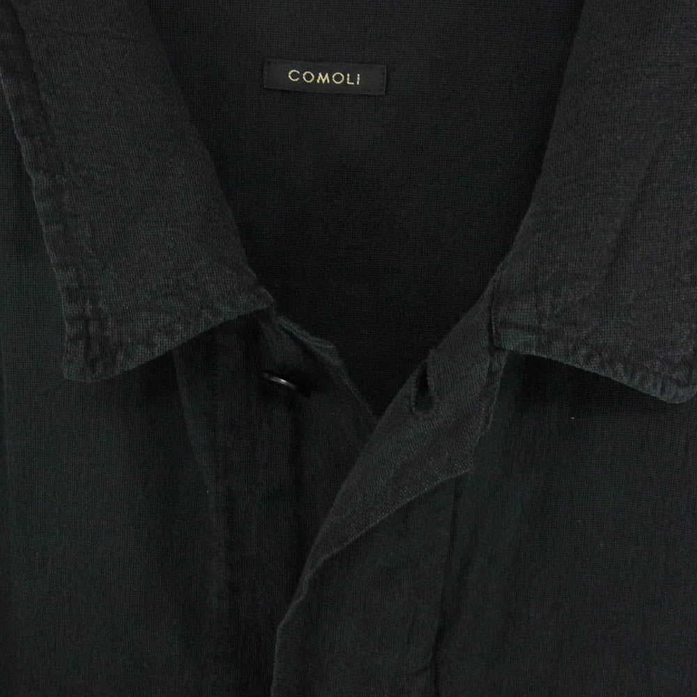 COMOLI コモリ 25SS B01-01028 フェードブラック B.D.Uジャケット ブラック系 3【中古】