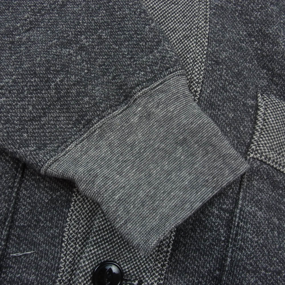 WHITESVILLE ホワイツビル WV68325 TWIST MOCK SWEAT CARDIGAN ツイストモック スウェット カーディガン グレー系 L【中古】