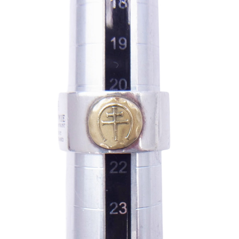 CRIMIE クライミー BRASS × SILVER 925 真鍮 ブラス シルバー リング シルバー系 21.5号【中古】