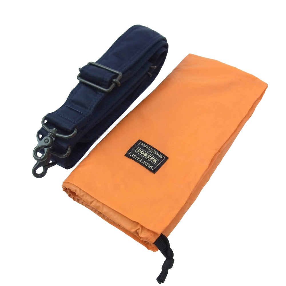 PORTER ポーター 622-19838 TANKER BOSTON BAG タンカー ボストン バッグ ネイビー系【美品】【中古】