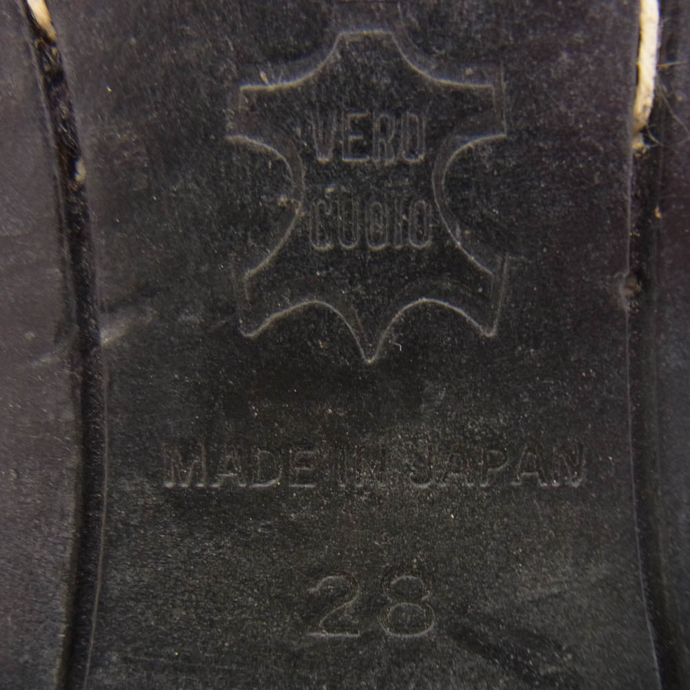 RUDE GALLERY ルードギャラリー 67065 SIDE ZIP BOOTS サイドジップ ブーツ ブラック系 28【中古】