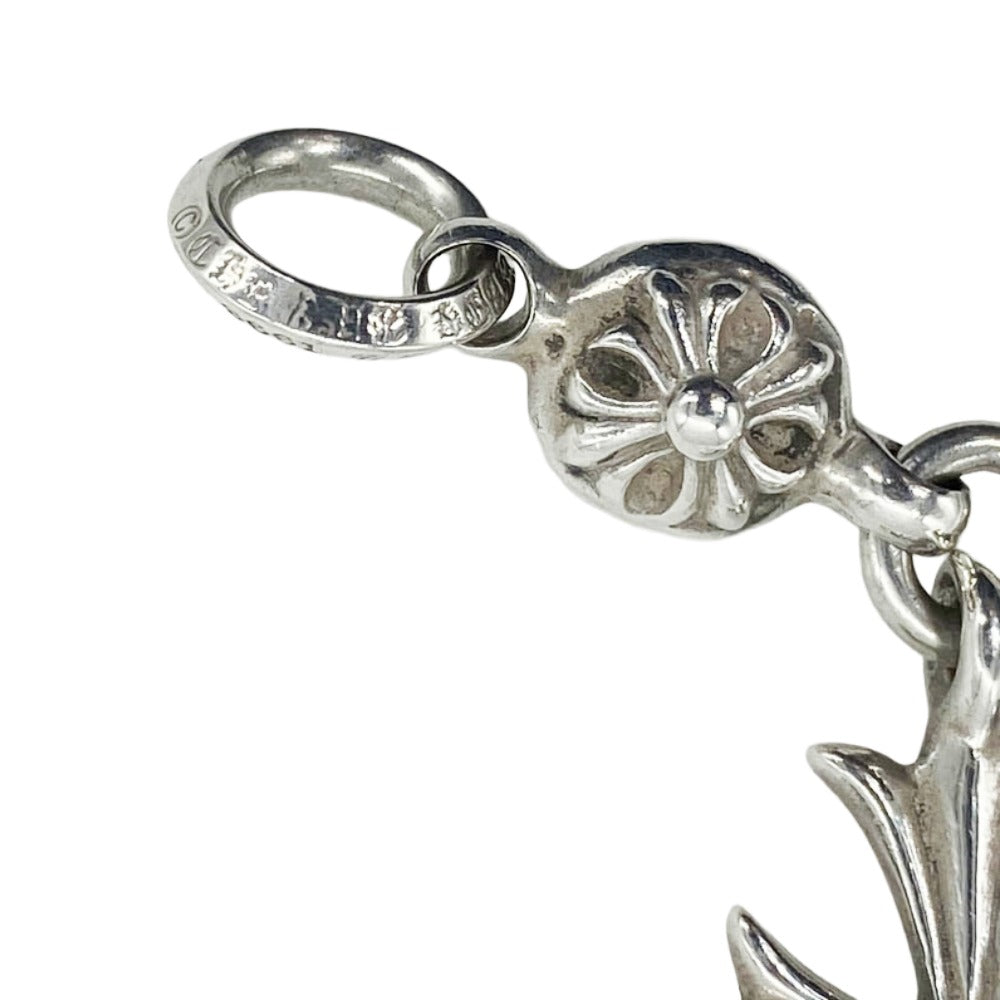 CHROME HEARTS クロムハーツ(原本無) 1B TNY CH CRS 1DIA 1ボール タイニー CHクロス アフター 1ダイヤ チャーム ペンダント トップ シルバー系【中古】
