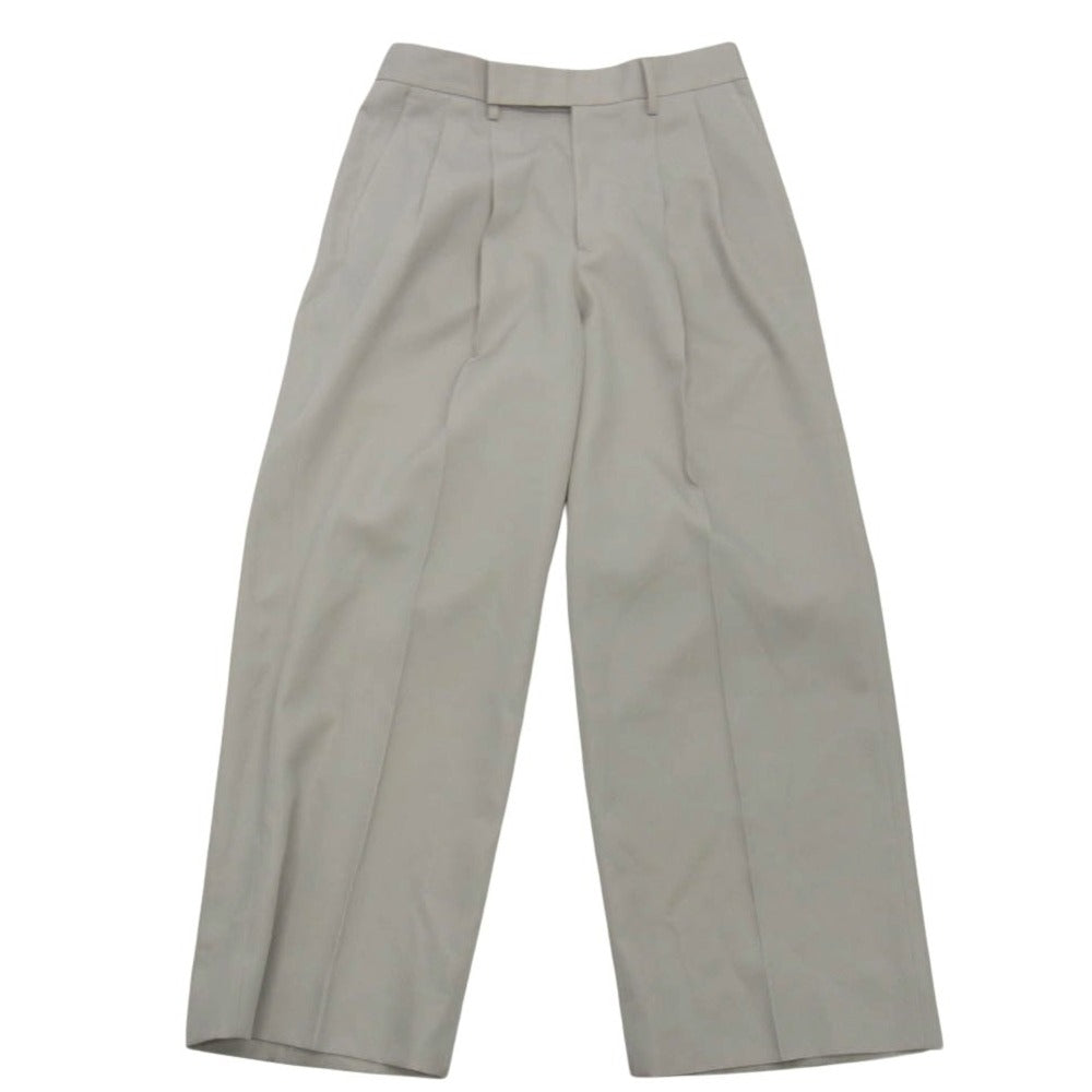 【THE RERACS】THE SLACK 2TUCK(GRAY)【25SS】 THE RERACS ザリラクス 25SS 25SS-REPT-241-J THE SLACK 2TUCK ザ