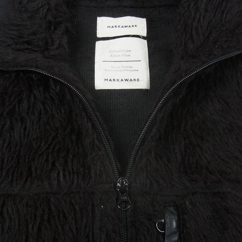 markaware マーカウェア ALPACA FLEECE VEST アルパカフリース ベスト