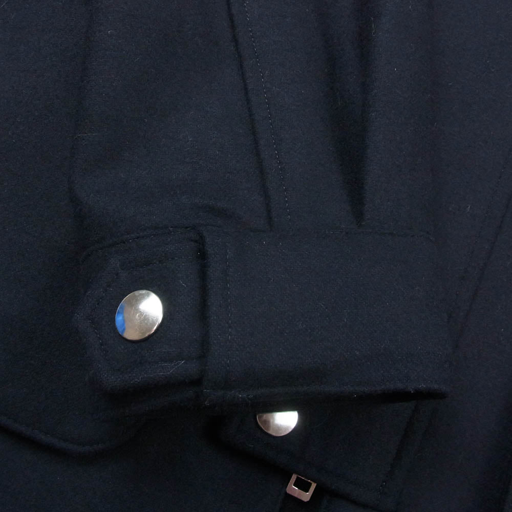 THE RERACS ザリラクス 24AW 24FW-RECT-434-J RERACS FISHING COAT ウール リラクスフィシングコート ブラック系 FREE【中古】