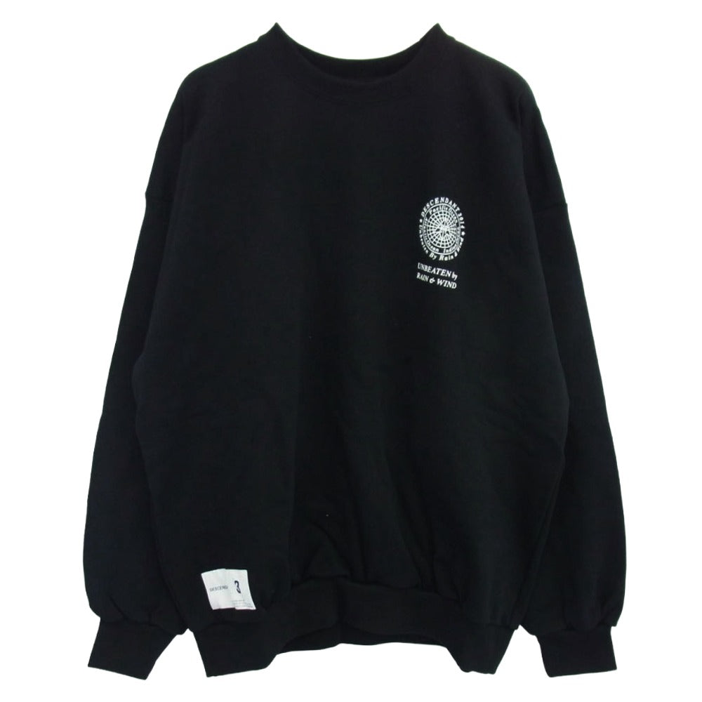 メンズ 24aw DESCENDANT STERN CREW NECK BLACK 4