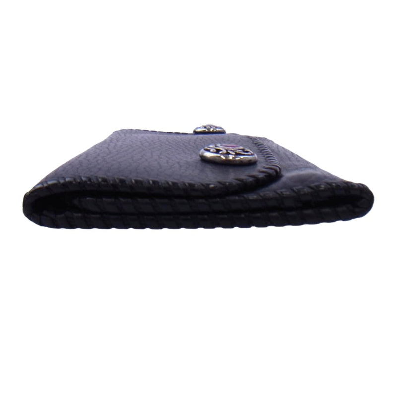 ヴァンアンバーグレザーズ 三つ折り レザー ロング ウォレット 財布