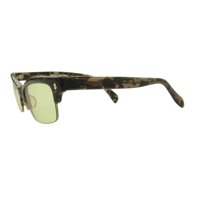 SOPHNET. ソフネット × 金子眼鏡製 BINCHOTAN 備長炭 サングラス 眼鏡