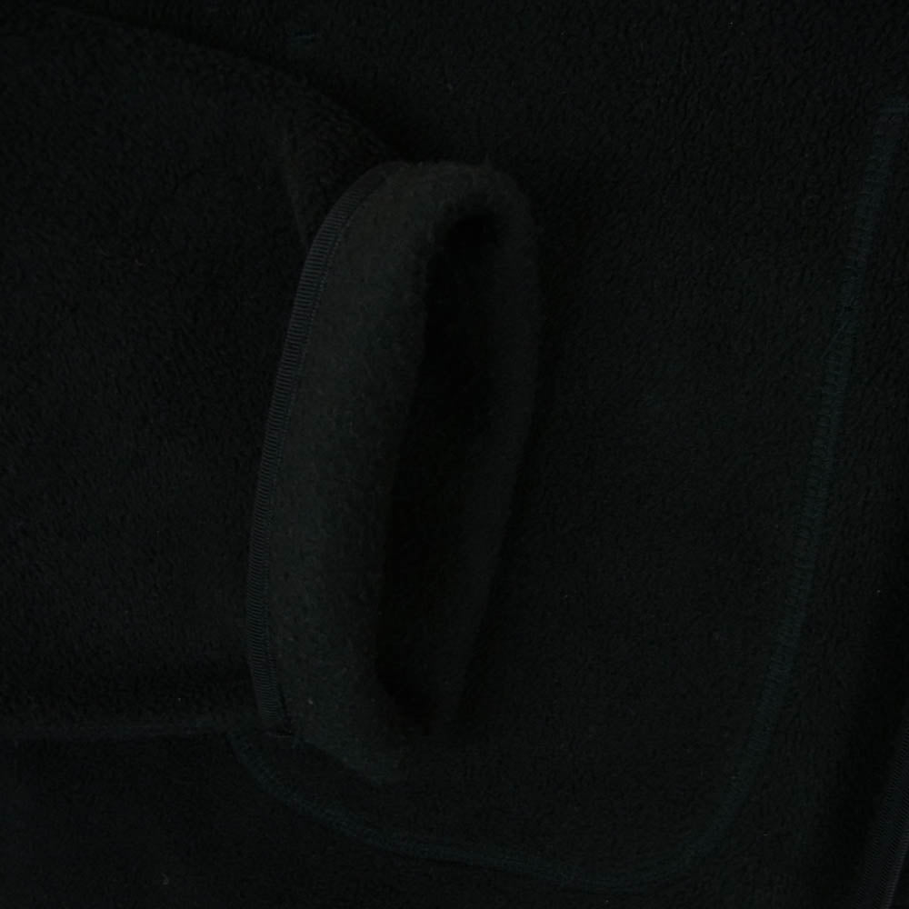 PORTER CLASSIC ポータークラシック 18AW FLEECE JACKET フリース ジャケット ロゴ ワッペン 日本製 ブラック系 M【中古】