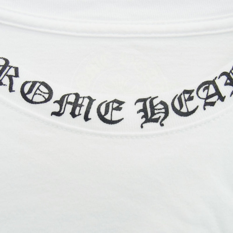 CHROME HEARTS クロムハーツ（原本無） Neck Logo L/S Tee ネックロゴ