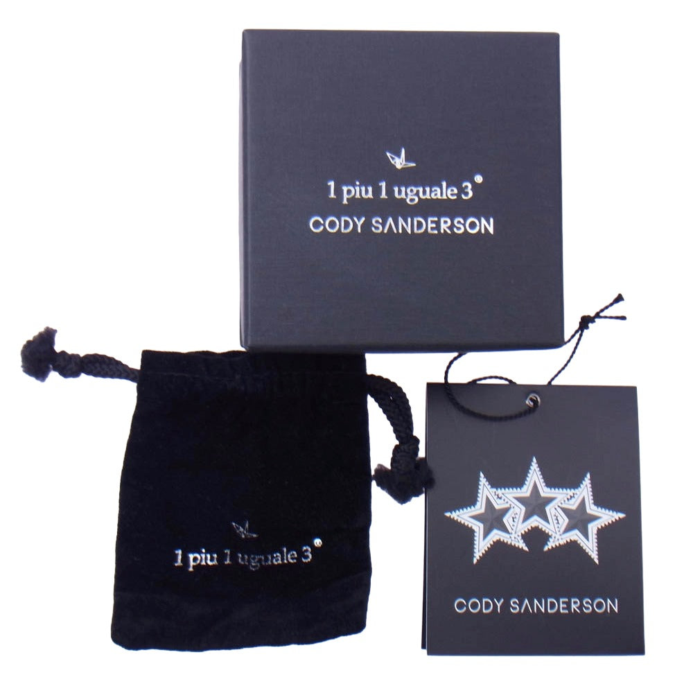 Cody Sanderson コディサンダーソン Hollow Star Ring ホロ― スター リング シルバー系 XXL 21号【中古】
