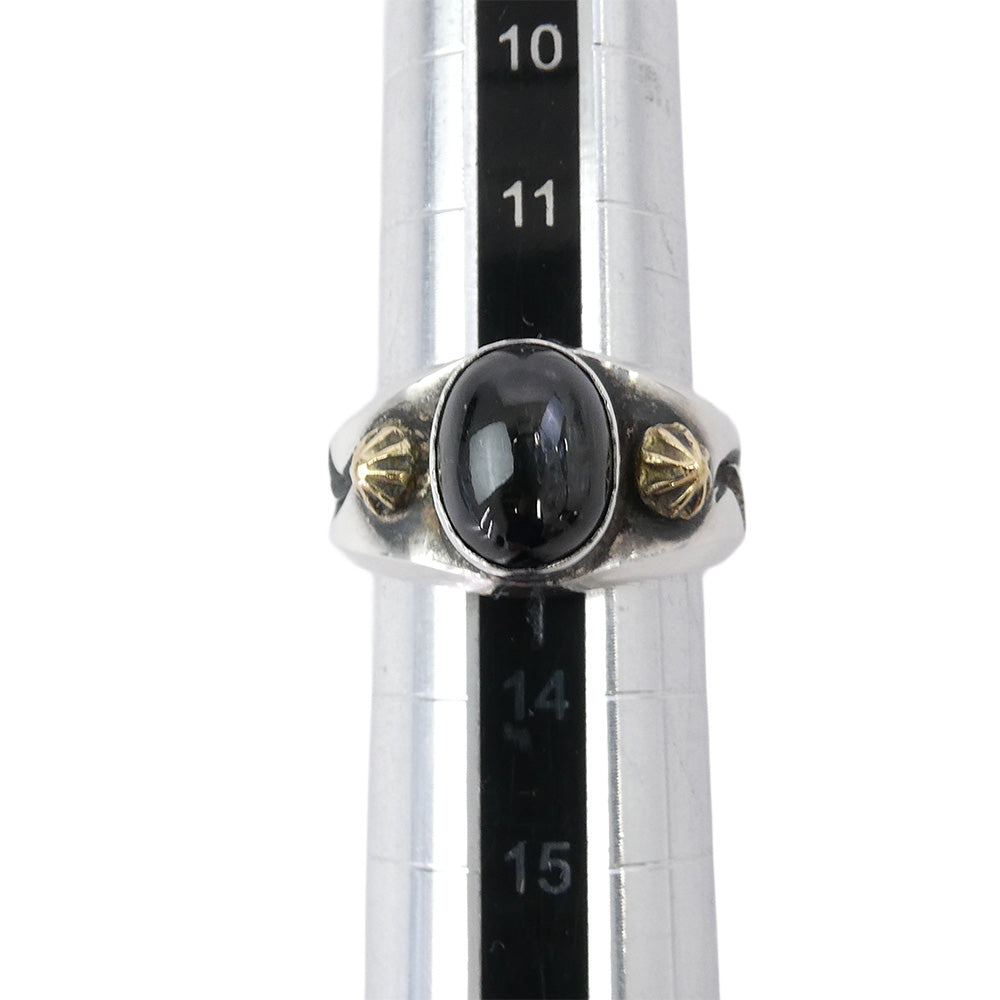 BIGHAND ビッグハンド オニキスリング ストーン アラベスク 925 シルバーリング シルバー系 13号【中古】