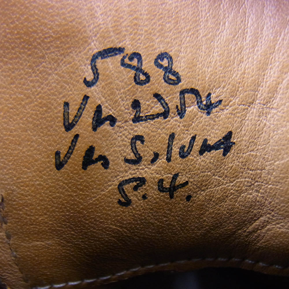 Tricker's トリッカーズ 2754 HENRY ヘンリー スエード サイドゴア ブーツ ライトブラウン系 ベージュ系 23.5cm程度【中古】