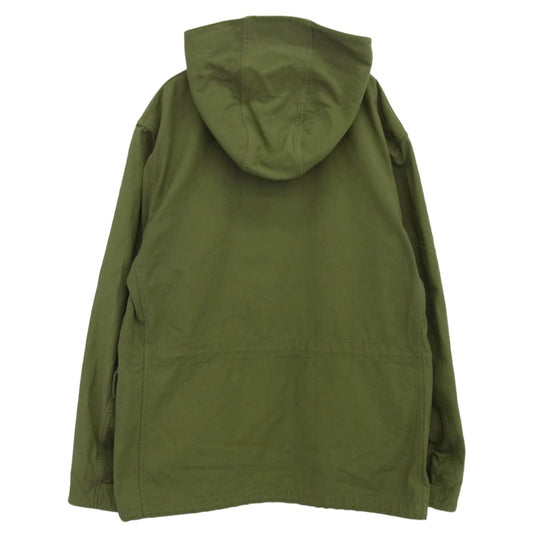 DESCENDANT ディセンダント 1974214115 BALBOA SATIN JACKET バルボア ミリタリー ジャケット モスグリーン系 3【中古】