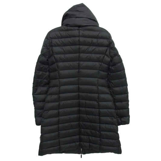 MONCLER モンクレール 420934936800 VERNDIS 襟着脱可能 ハイネック 2WAY ダウンコート ダウンジャケット ブラック系 00【中古】