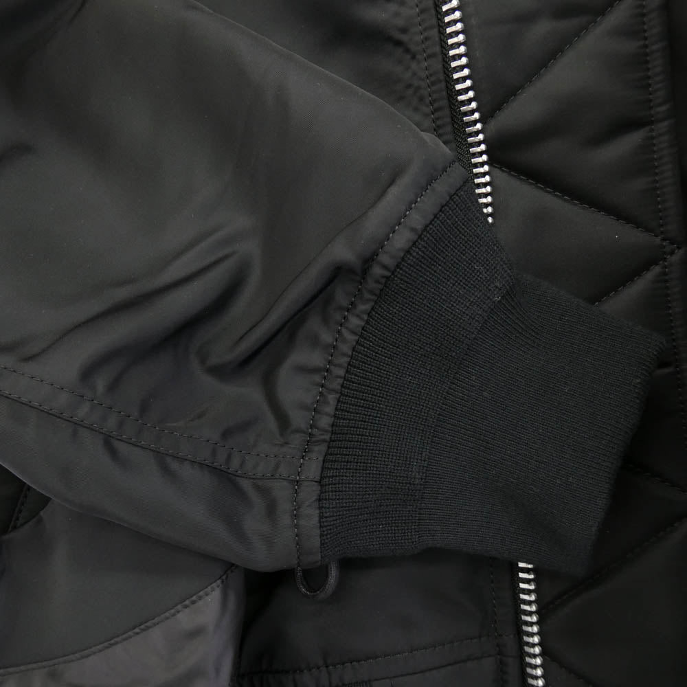 Sacai サカイ 25AW 25-07992 Nylon Twill Blouson BLACK ナイロンツイル ブルゾン ジャケット ブラック系 2【美品】【中古】