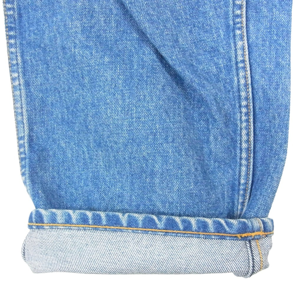 ウエストオーバーオールズ 801S ベーシック ストレート デニム パンツ インディゴブルー系 30【中古】