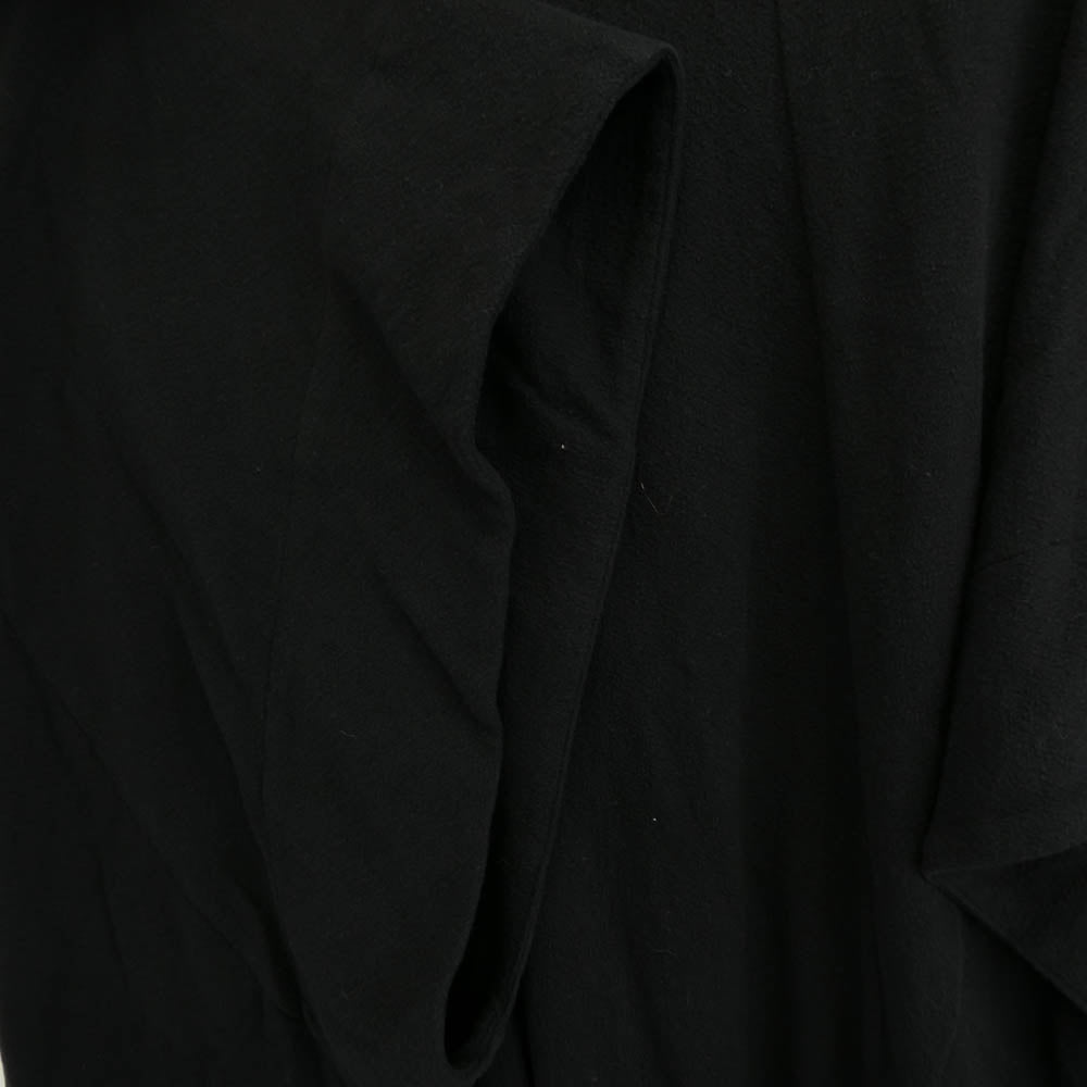 ニルズ 540COM4 COAT FOR MALE ディスダーシャ Vネック ロング オーバーサイズ カットソー プルオーバー コート ブラック系【中古】
