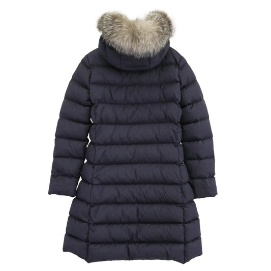 MONCLER モンクレール H29541C00024 ABELLE アベル ダウン コート ネイビー系 14A【中古】