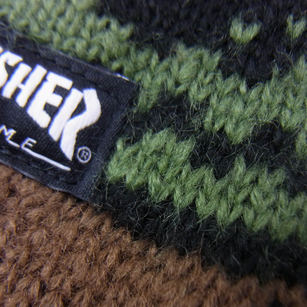 Supreme シュプリーム 24AW Thrasher Earflap Beanie ノルディック スラッシャー イヤーフラップ ビーニー マルチカラー系 ブラウン系【中古】