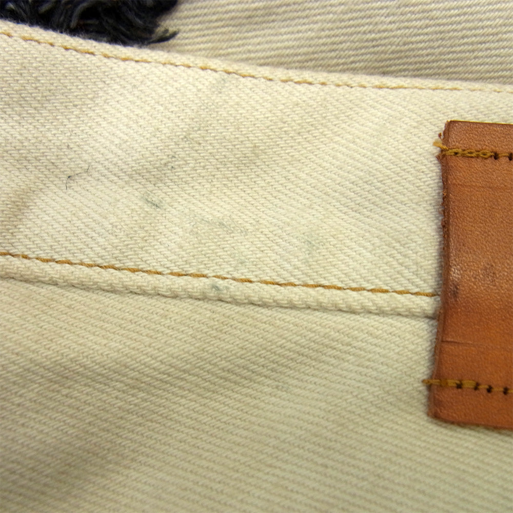 コッキ 23aw 23aw-p-01 Flower pattern denim pants フラワー パターン デニム パンツ ベージュ系 2【中古】