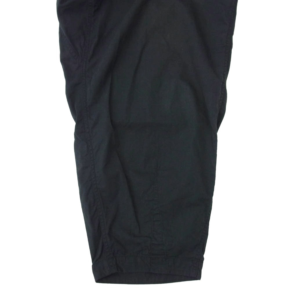 THE NORTH FACE ノースフェイス NT5064N PURPLE LABEL Ripstop Wide Cropped Pants パープルレーベル リップストップ ワイド クロップド パンツ ブラック系 32【中古】