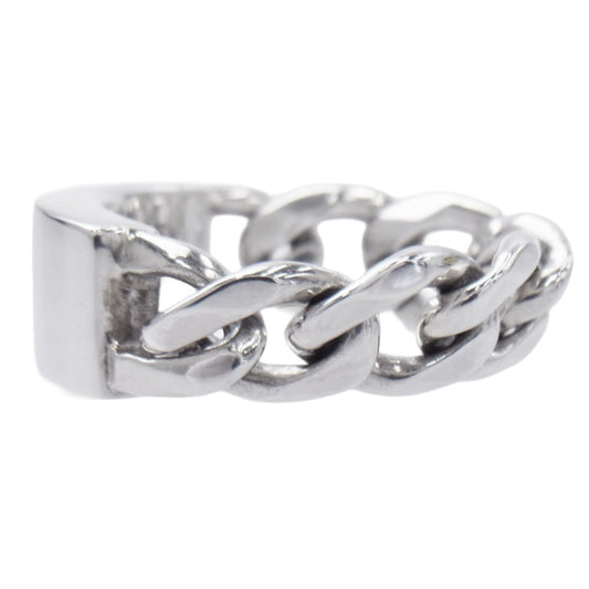 TENDERLOIN テンダーロイン T-ID RING SILVER ID チェーン リング シルバー系 23号【美品】【中古】