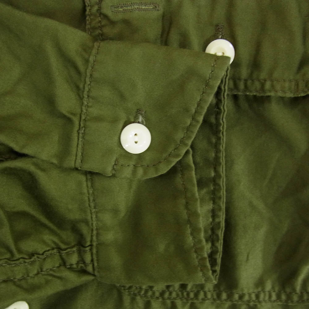 MADISON BLUE マディソンブルー MB171-5026 HELLO ハンプトン シャツ 長袖 ブラウス モスグリーン系 01(S)【中古】