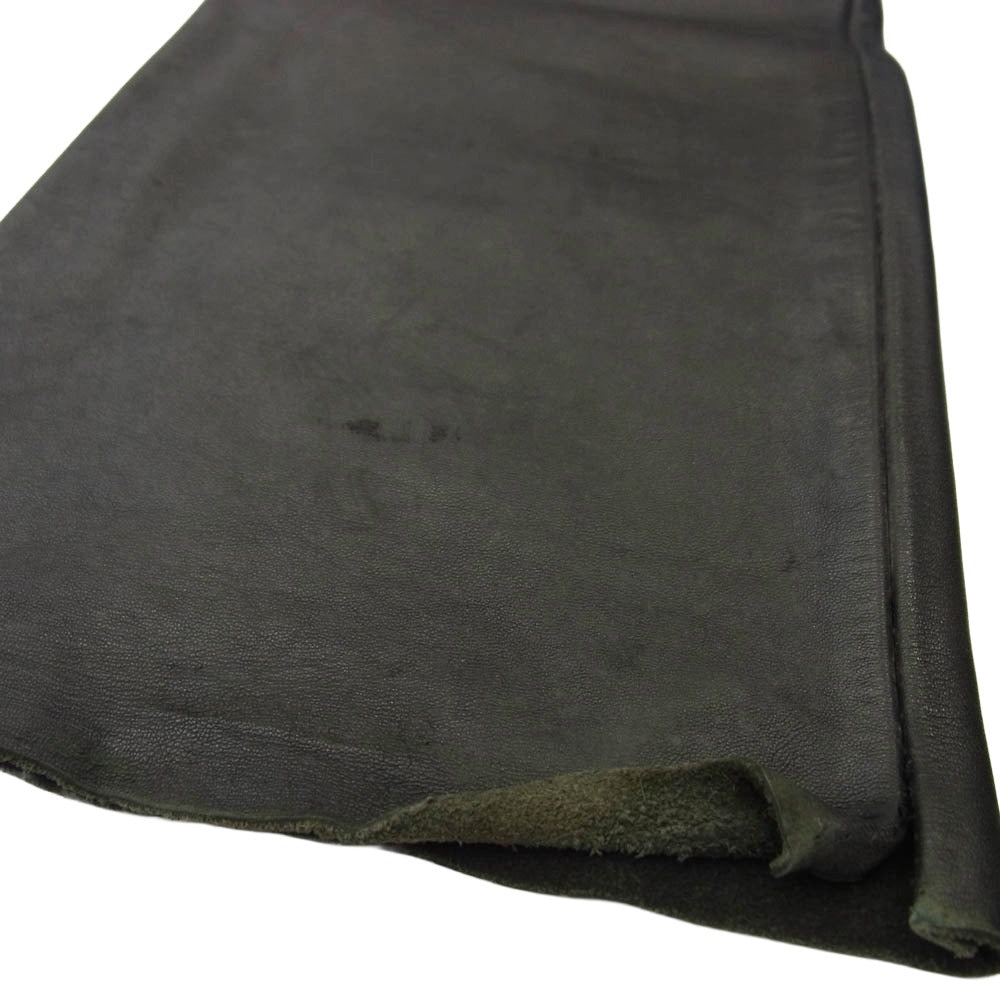 HARLEY DAVIDSON ハーレーダビッドソン 7099146BC 牛革 レザー パンツ ブラック系 31【中古】