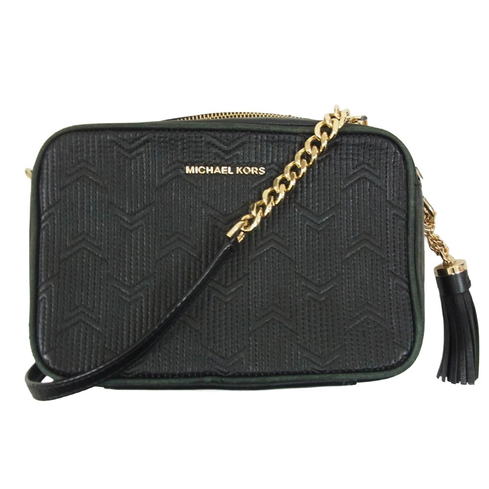 Michael Kors マイケルコース レザー チェーン ショルダーバッグ 