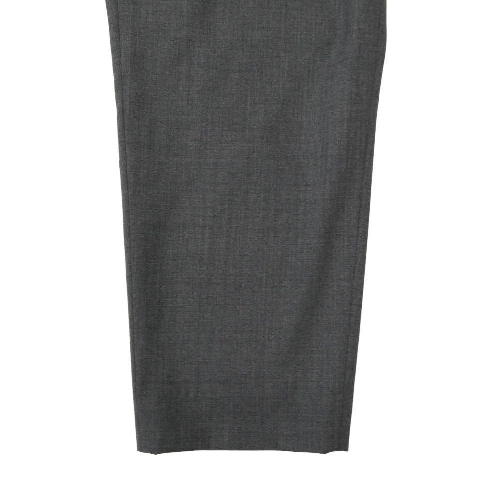 ATON エイトン PRAGGM0700 WOOL TROPICAL TAPERED EASY PANTS ウール トロピカル テーパード イージー パンツ グレー系 44【極上美品】【中古】