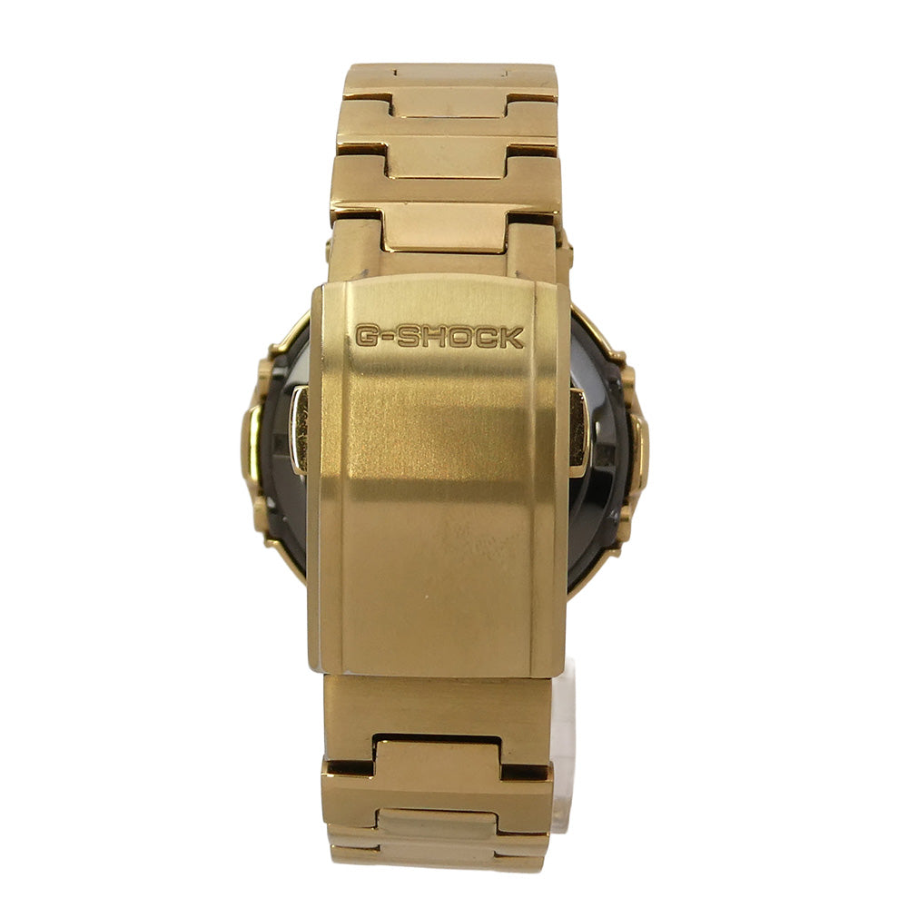 CASIO G-SHOCK カシオ ジーショック AWM-500GD-9AJF フルメタル タフソーラー アナログ デジタル SS ブラック文字盤 腕時計 ゴールド系【中古】