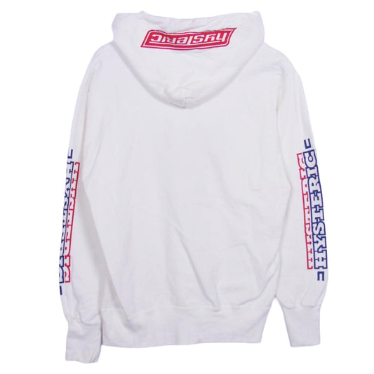 HYSTERIC GLAMOUR ヒステリックグラマー 02182CF04 VIXEN GIRL ガール プリント プルオーバー パーカー ホワイト系 M【中古】