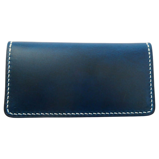 黒羽 クロウ 2nd別注 ロング ウォレット 長財布 ブルー系【極上美品】【中古】