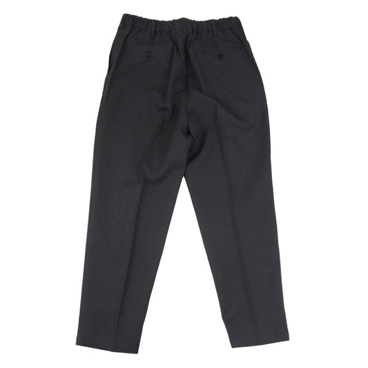 GRAPHPAPER グラフペーパー GM251-40170B Scale Off Wool Tapered Trousers スケールオフウール テーパード トラウザー パンツ グレー系 1【極上美品】【中古】