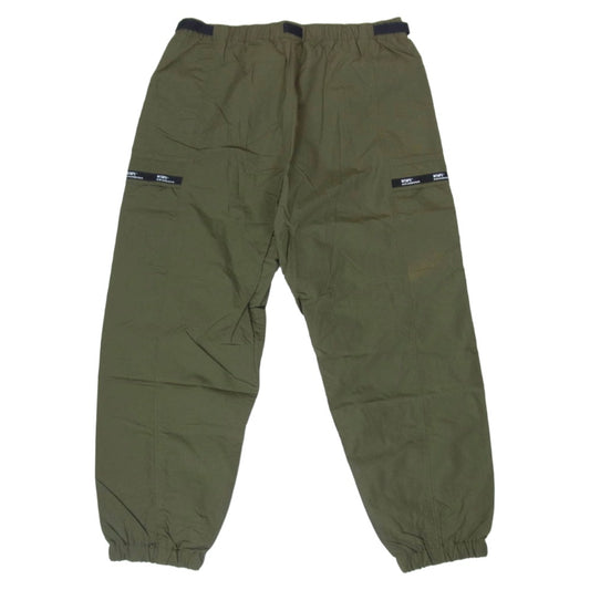 WTAPS ダブルタップス 22SS 221BRDT-PTM02 TRACKS TROUSERS NYLON TUSSAH トラックス トラウザー ナイロン タッサー カーゴ パンツ OLIVE DRAB 2【美品】【中古】