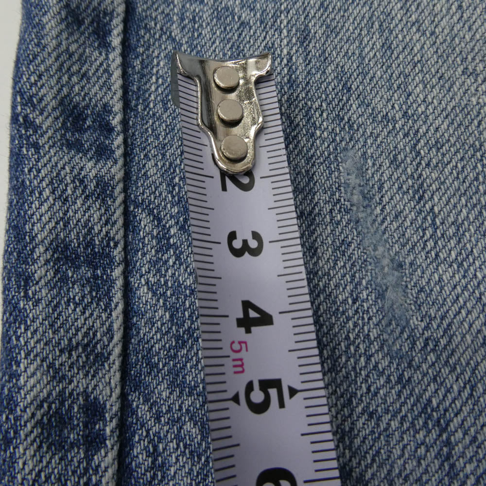 upper hights アッパーハイツ 187107 THE HIS ボーイフレンド クロップド デニムパンツ インディゴブルー系 25【中古】