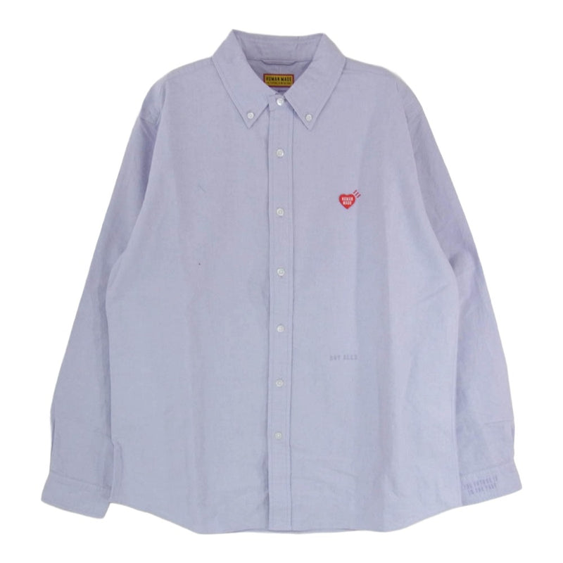 HUMAN MADE ヒューマンメイド 25SS Oxford BD L/S Shirt Purple