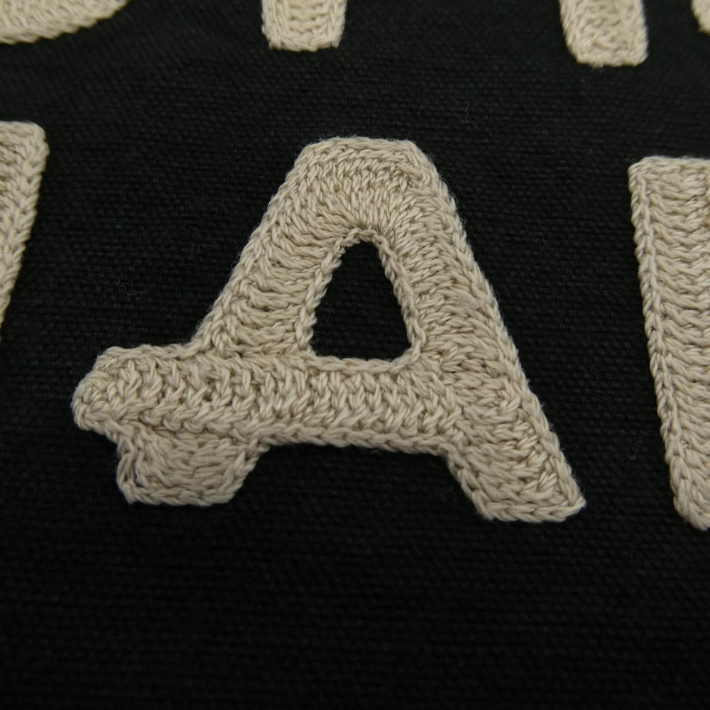 HUMAN MADE ヒューマンメイド 25AW WASHED HOODED JACKET チェーンステッチ 刺繍 ウォッシュド ハートボタン キャンバス生地 フーデッド ジャケット ワーク アクティブ ブラック系 L【中古】