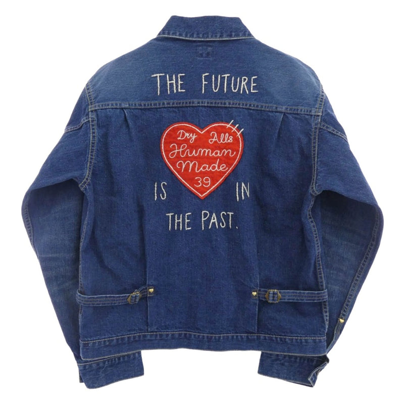 HUMAN MADE ヒューマンメイド HM27JK015 DENIM WORK JACKET ハートロゴ