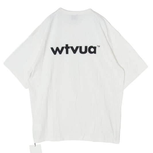 WTAPS ダブルタップス 20SS 201ATDT-CSM11 INDUSTRY DESIGN SS バックプリント Tシャツ 半袖カットソー ホワイト系 4【新古品】【未使用】【中古】